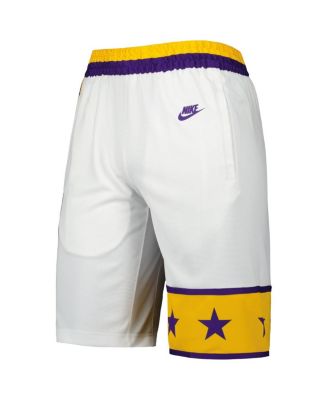 Men's White LSU Tigers Limited Retro Performance Shorts