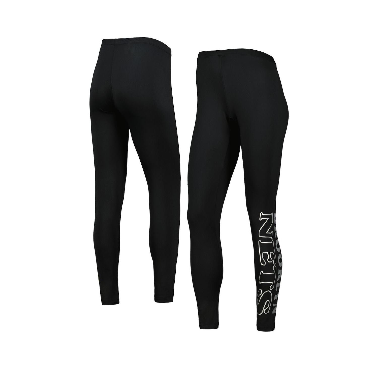 Women's Black Brooklyn Nets Stadium Leggings