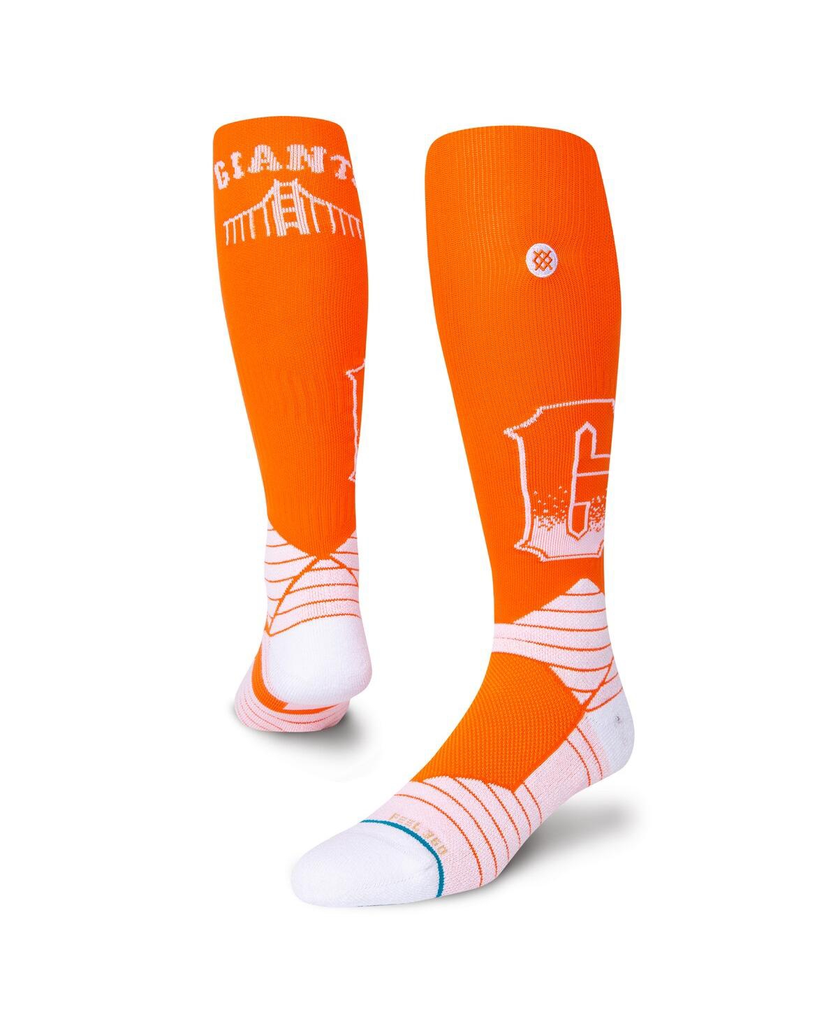 Stance Men's  Orange San Francisco Giants City Connect Over The Calf Socks