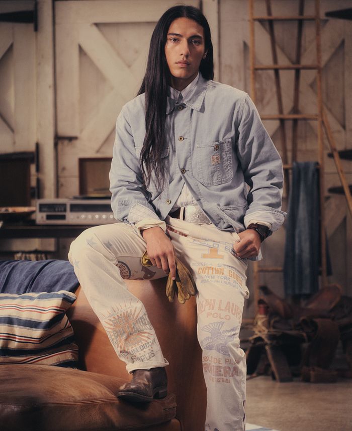 Polo Ralph Lauren Men's Relaxed Fit Graphic Carpenter Jeans & Reviews Jeans Men Macy's