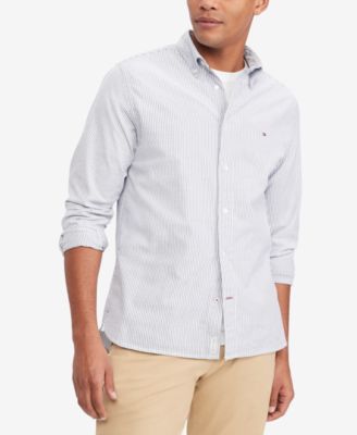 Tommy Hilfiger - Men's 1985 Flex Oxford Regular-Fit Shirt