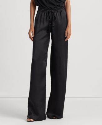 Lauren Ralph Lauren - Women's Charmeuse Wide-Leg Pants