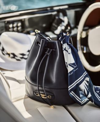 Lauren Ralph Lauren - Leather Large Andie Drawstring Bag