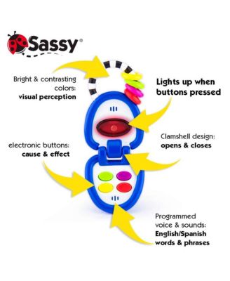 Sassy Phone of My Own Baby Interactive Activity Toy