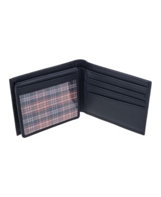 Men's Sergio Genuine Leather RFID Bi-Fold Passcase Wallet