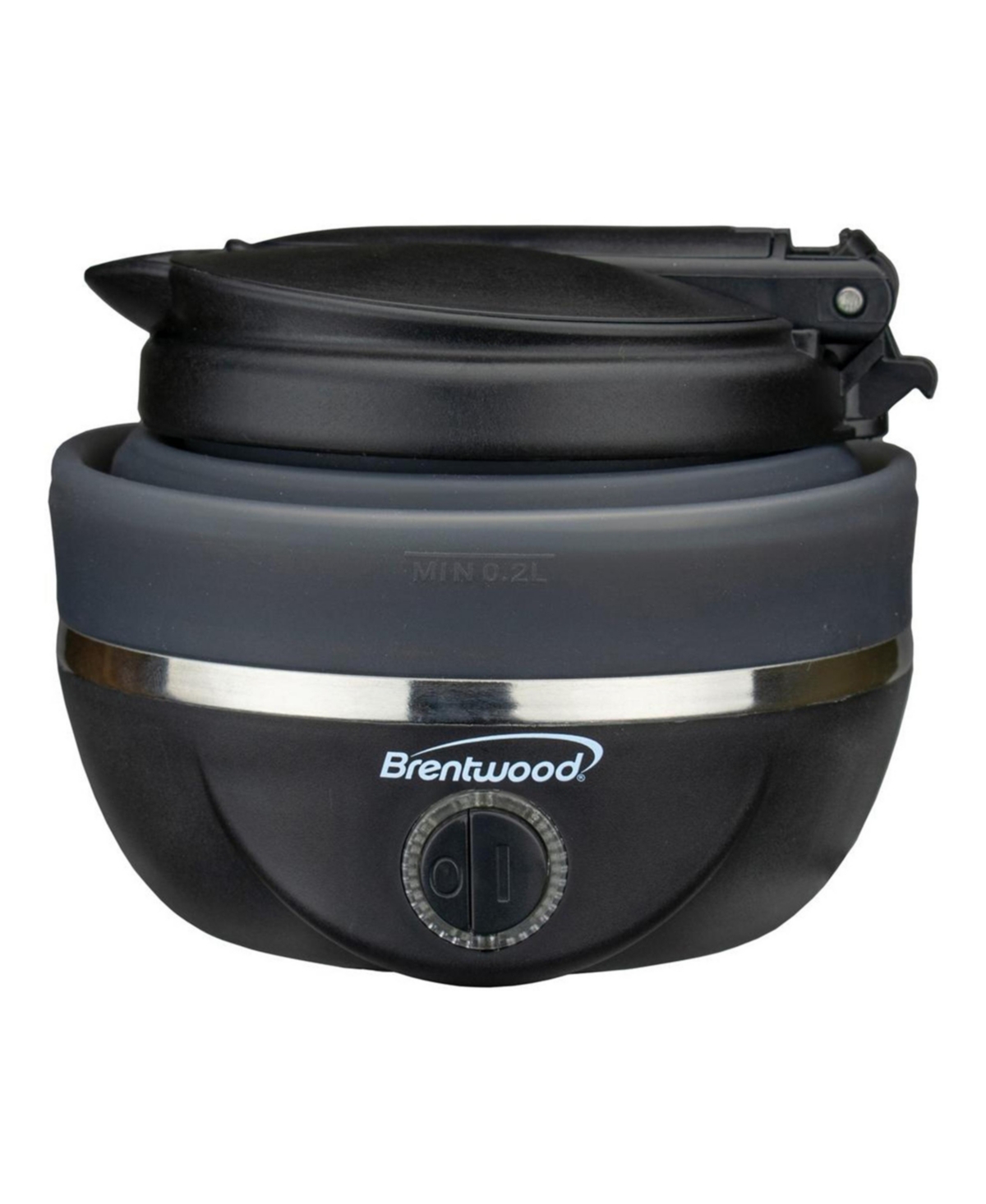Brentwood Dual Voltage 3.3 Cup Collapsible Electric Travel Kettle