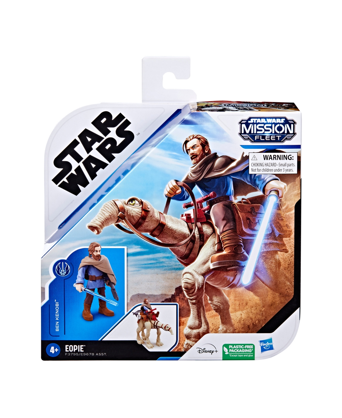 Shop Star Wars Mission Fleet Ben Kenobi With Eopie Toy In Multi Color