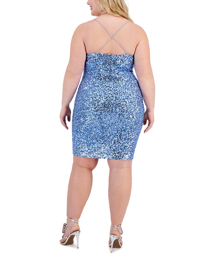 Plus Size Sequin Bodycon Dress Clearance Red Sparkly Dress Plus Size Shop  Double Crazy Plus