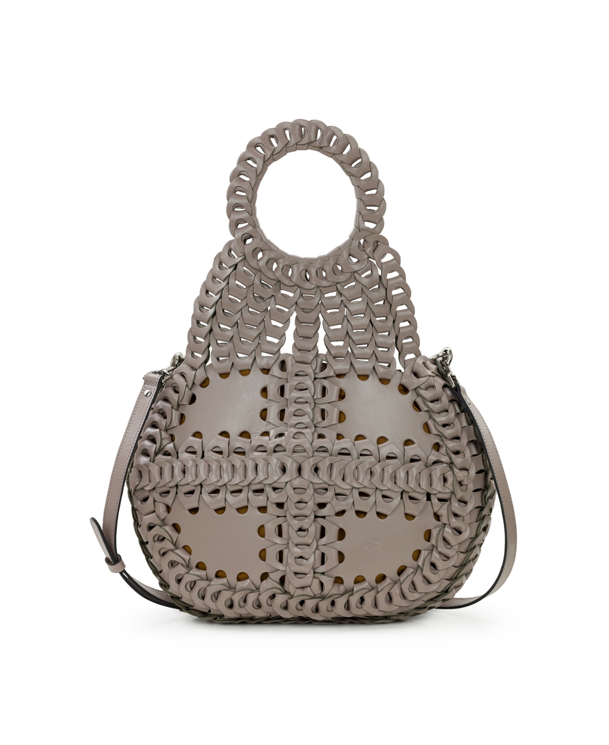 Patricia Nash Pisticci Flapover Extra Large Crossbody Bag Stone Smart Closet