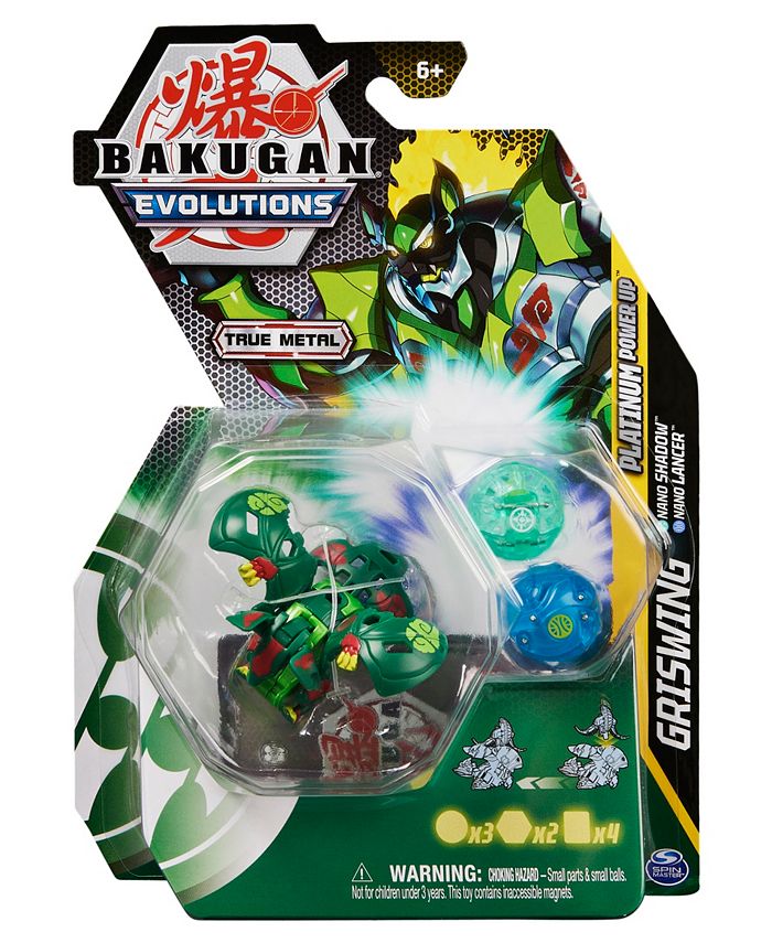 Bakugan Evolutions, Griswing with Nano Shadow and Lancer Platinum Power