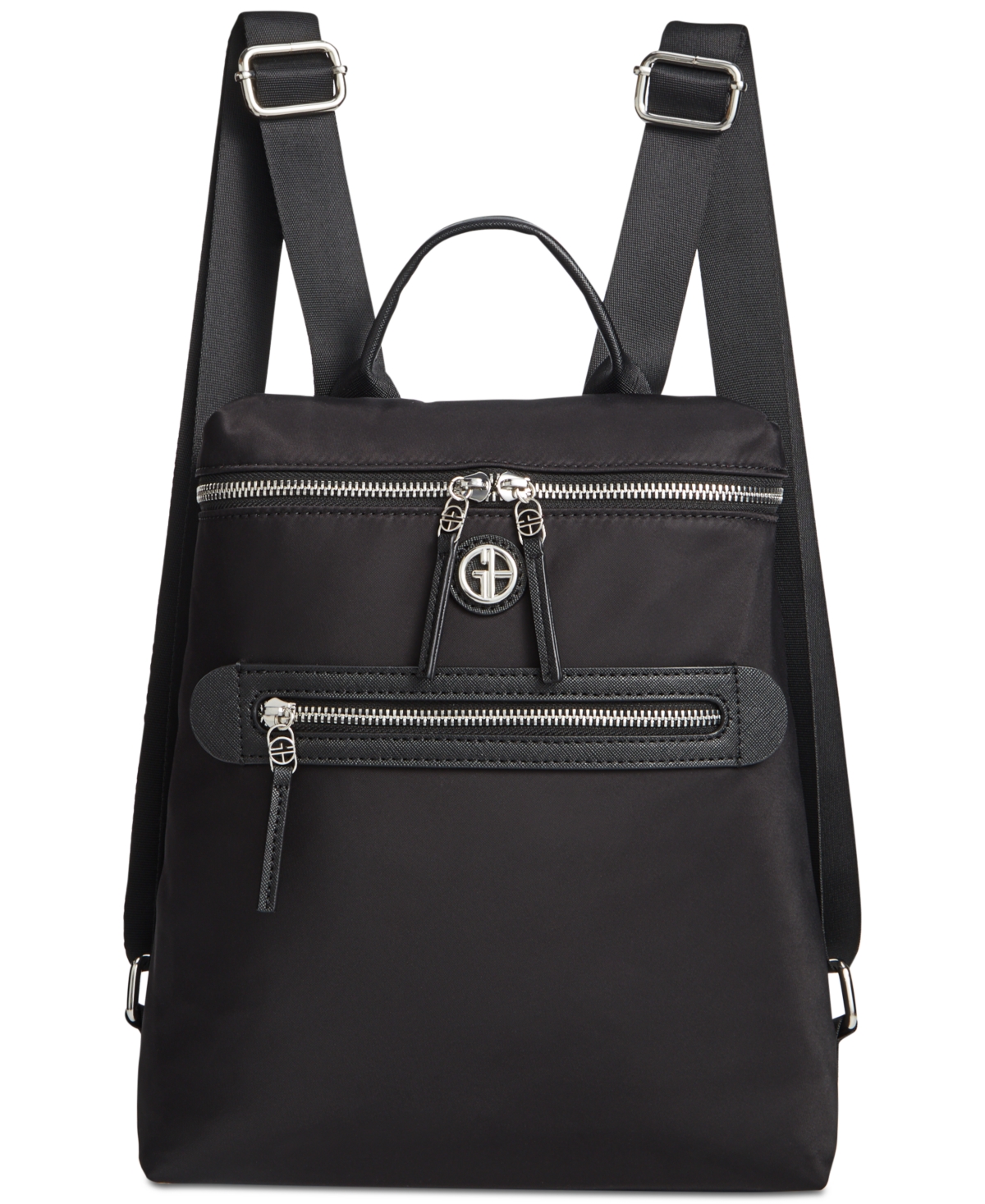 Giani Bernini Nylon Backpack, Created For Macy's In Almond Flax