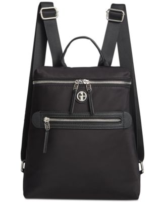 NWOT Giani Bernini Black Nylon Backpack, Created for Macy\'s Black Giani Bernini Backpack Bags & Handbags for Women for  main image 2