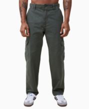 Yodetey Men's Cargo Trousers Work Wear Combat Safety Cargo 6 Pocket Full Pants, Size: Small, Black
