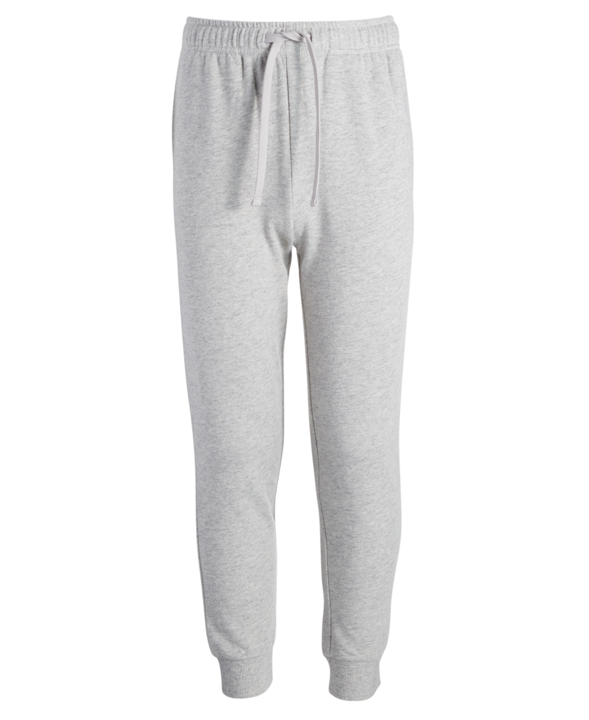 Id Ideology Big Girls Core Heather Fleece Jogger Pants, Created For Macy's In Hthr Grey
