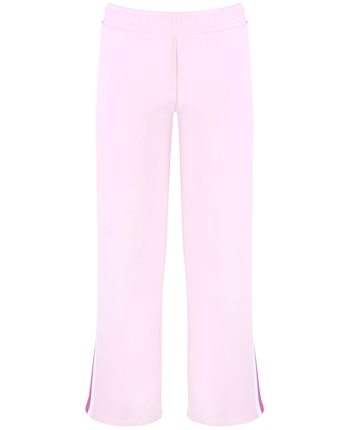 Id Ideology Big Girls Colorblocked Fleece Sweatpants, Created For Macy's In Pink Lavender