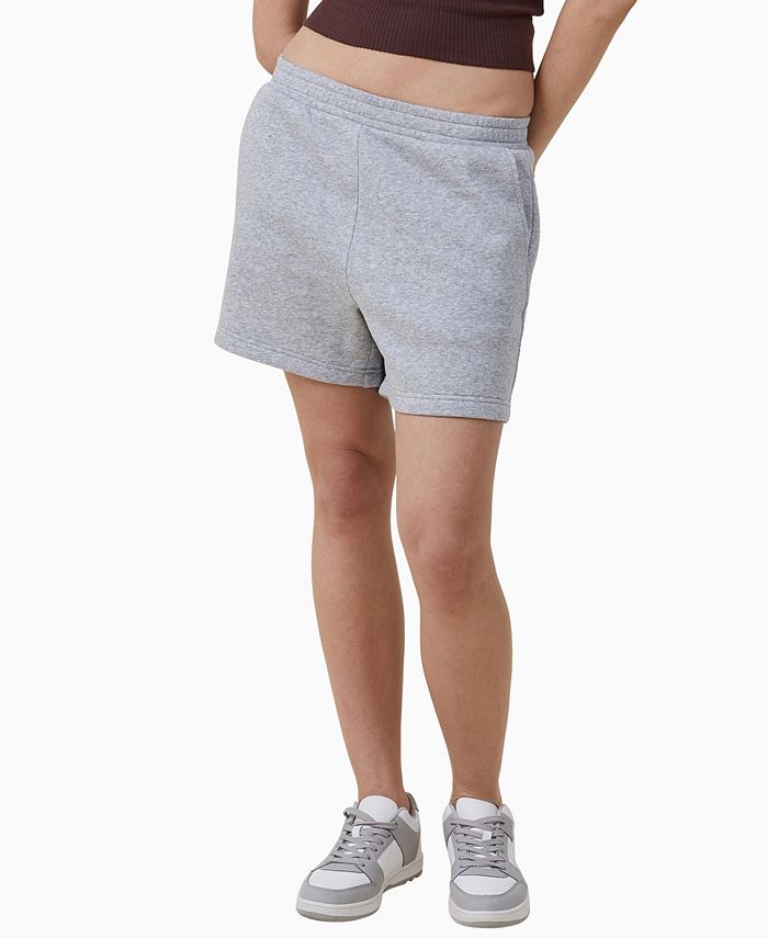 The Chrissy Black Fleece Shorts main image 1