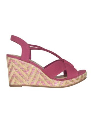 Women's Teshia Stretch Platform Wedge Sandals