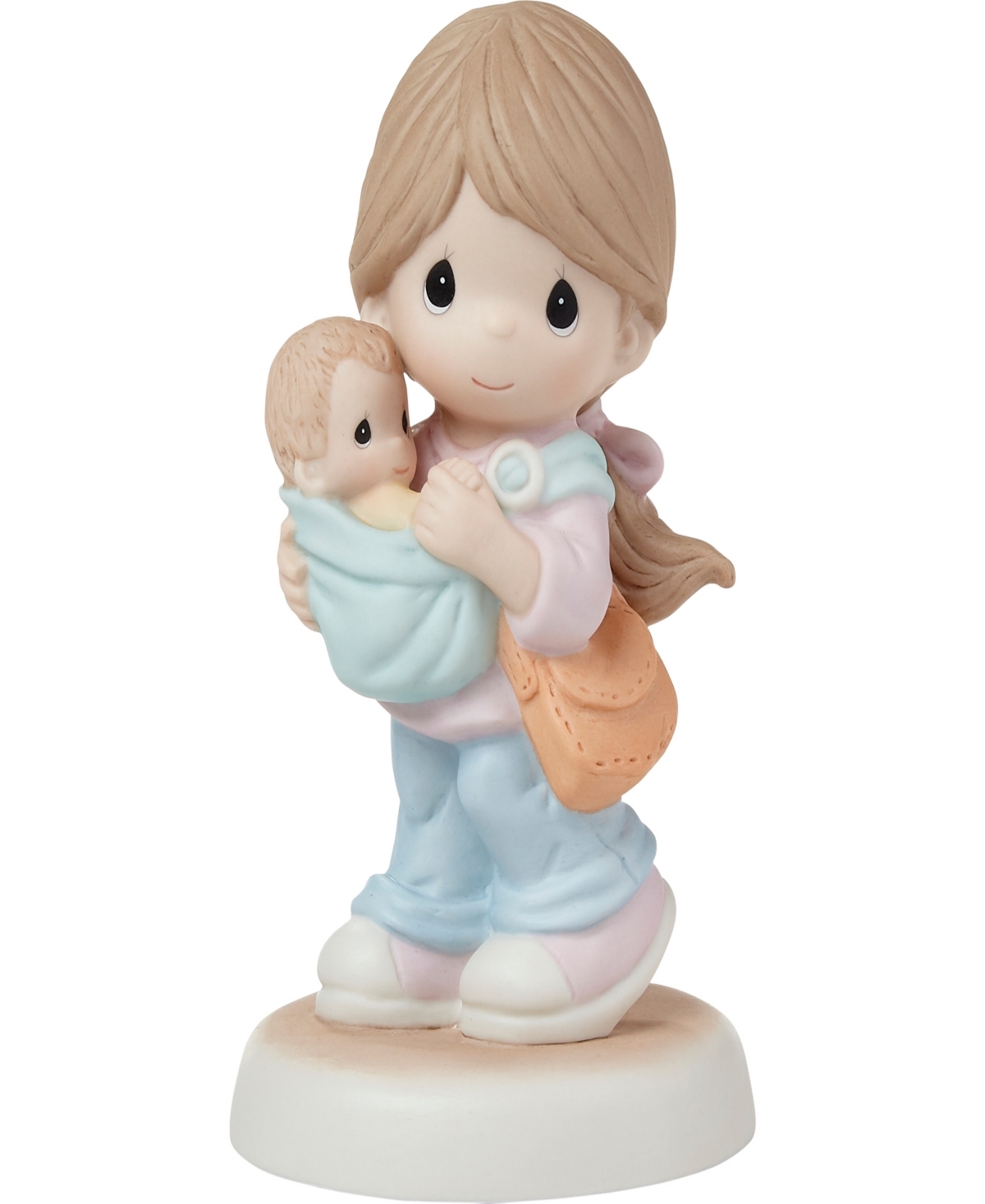 Precious Moments 222016 You're Always Close To My Heart Porcelain Figurine In Multicolored