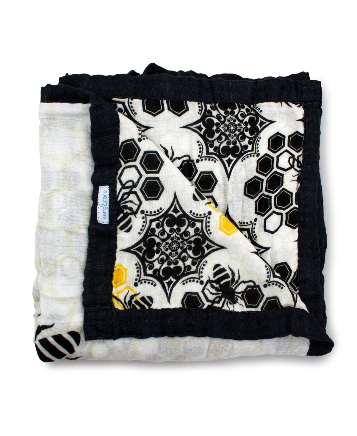 Kanga Care Toddler Serene Premium Rayon from Bamboo Muslin Double Layer Reversible Blanket