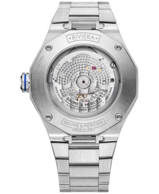 Men's Swiss Automatic Riviera Stainless Steel Bracelet Watch 42mm