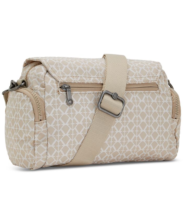 Kipling Danita Small ZipTop Monogram Crossbody Bag Macy's
