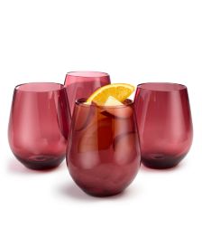 The Cellar Premium Glassware, Stemless Wine Glasses, Set of 8, Created for  Macy's - Macy's