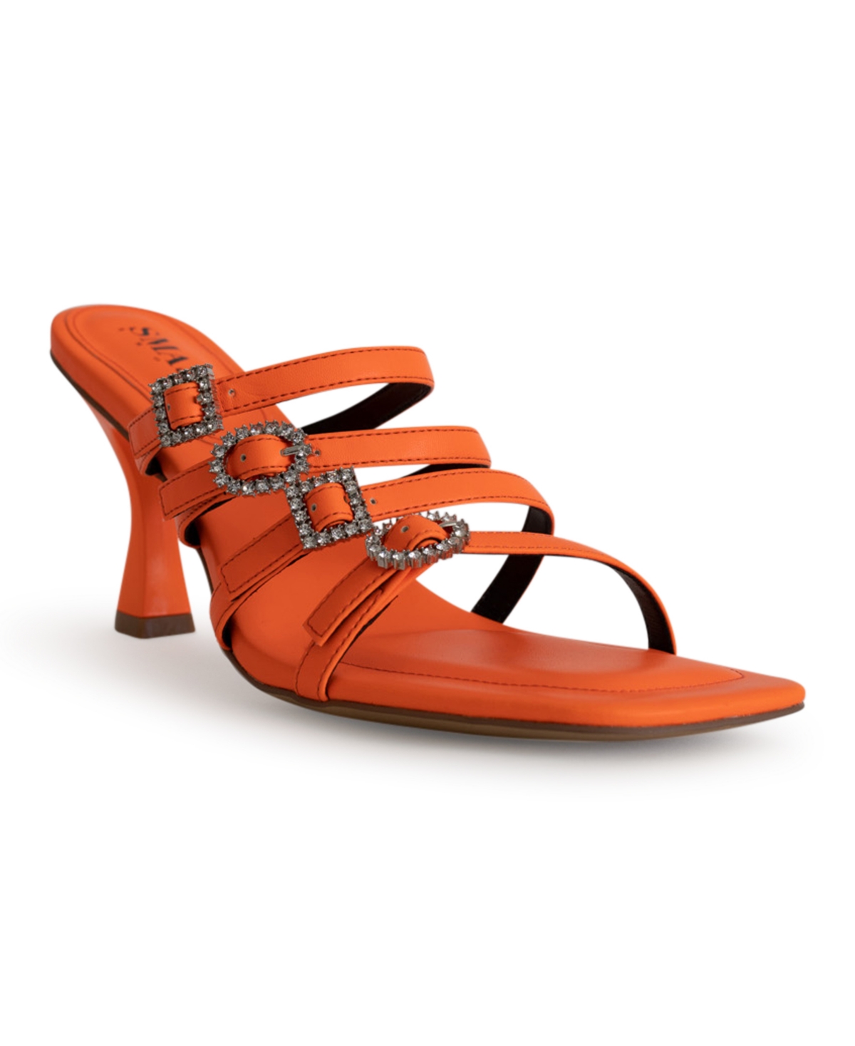 Women's Roz Dress Sandals - Extended Sizes 10-14 - Orange