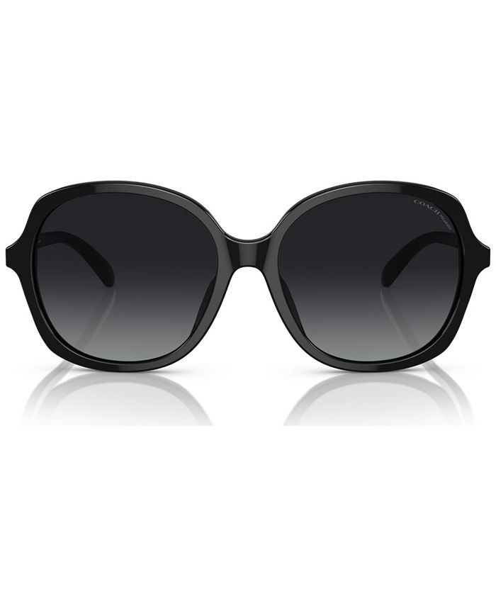 COACH Women's Polarized Sunglasses, HC8360U57YP 57 Macy's