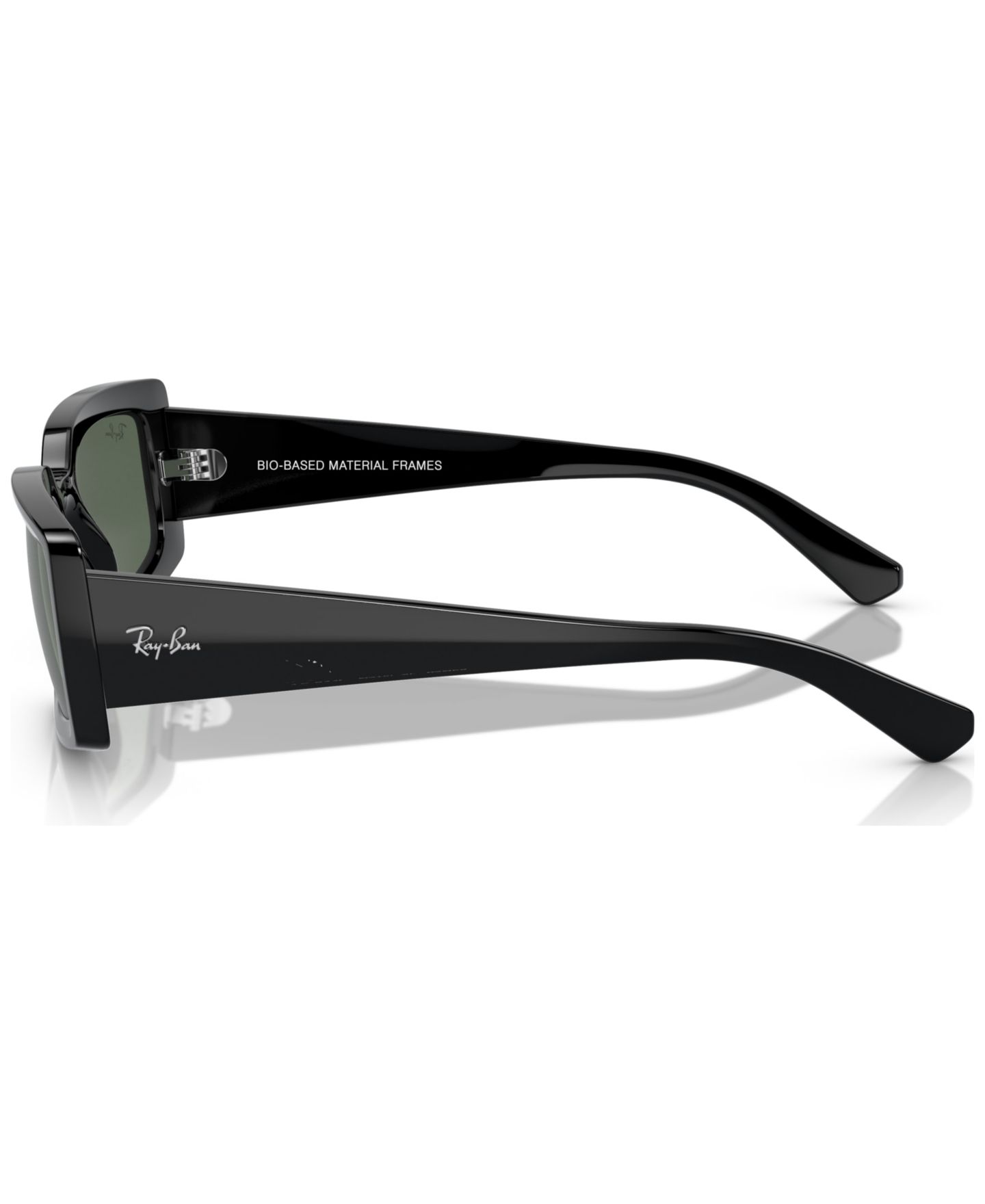 Женские солнцезащитные очки Ray-Ban Kiliane Low Bridge Fit Sunglasses, RB4395F54-X 54, цвет: Чёрный — фото 3