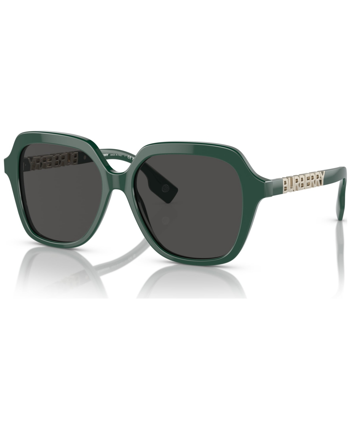 Shop Burberry Women's Joni Sunglasses, Be438955 In Green