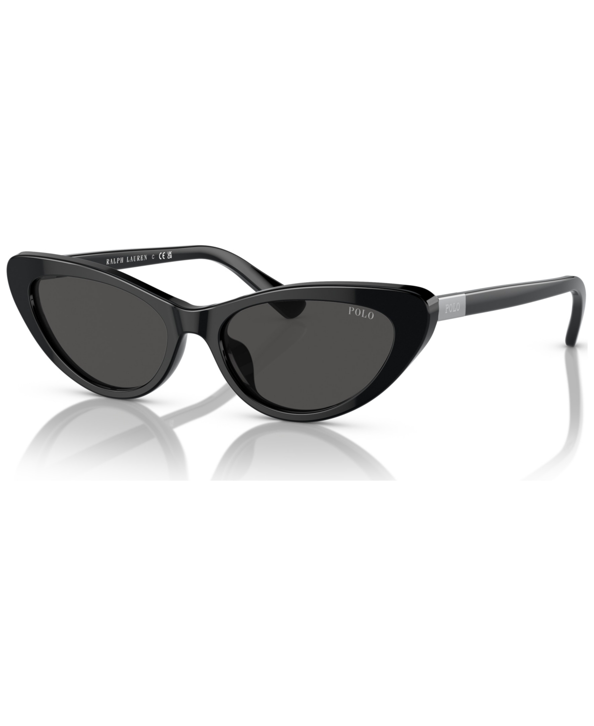 Shop Polo Ralph Lauren Women's Sunglasses, Ph4199u54-x In Shiny Black