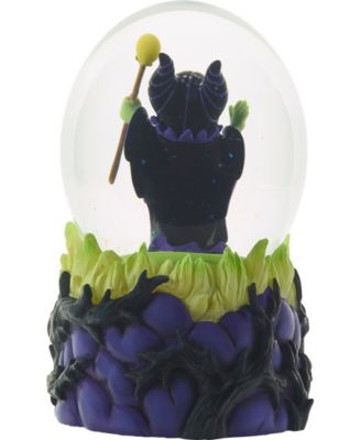 222104 Disney Maleficent Musical Resin and Glass Snow Globe