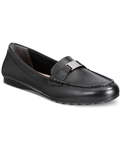 Calvin Klein Women's Suzie Casual Lug Sole Loafers & Reviews - Flats &  Loafers - Shoes - Macy's