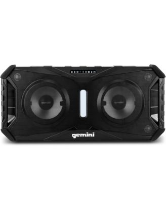 Gemini SoundSplash Floating Dual 8" with LED Lighting Bluetooth Speaker