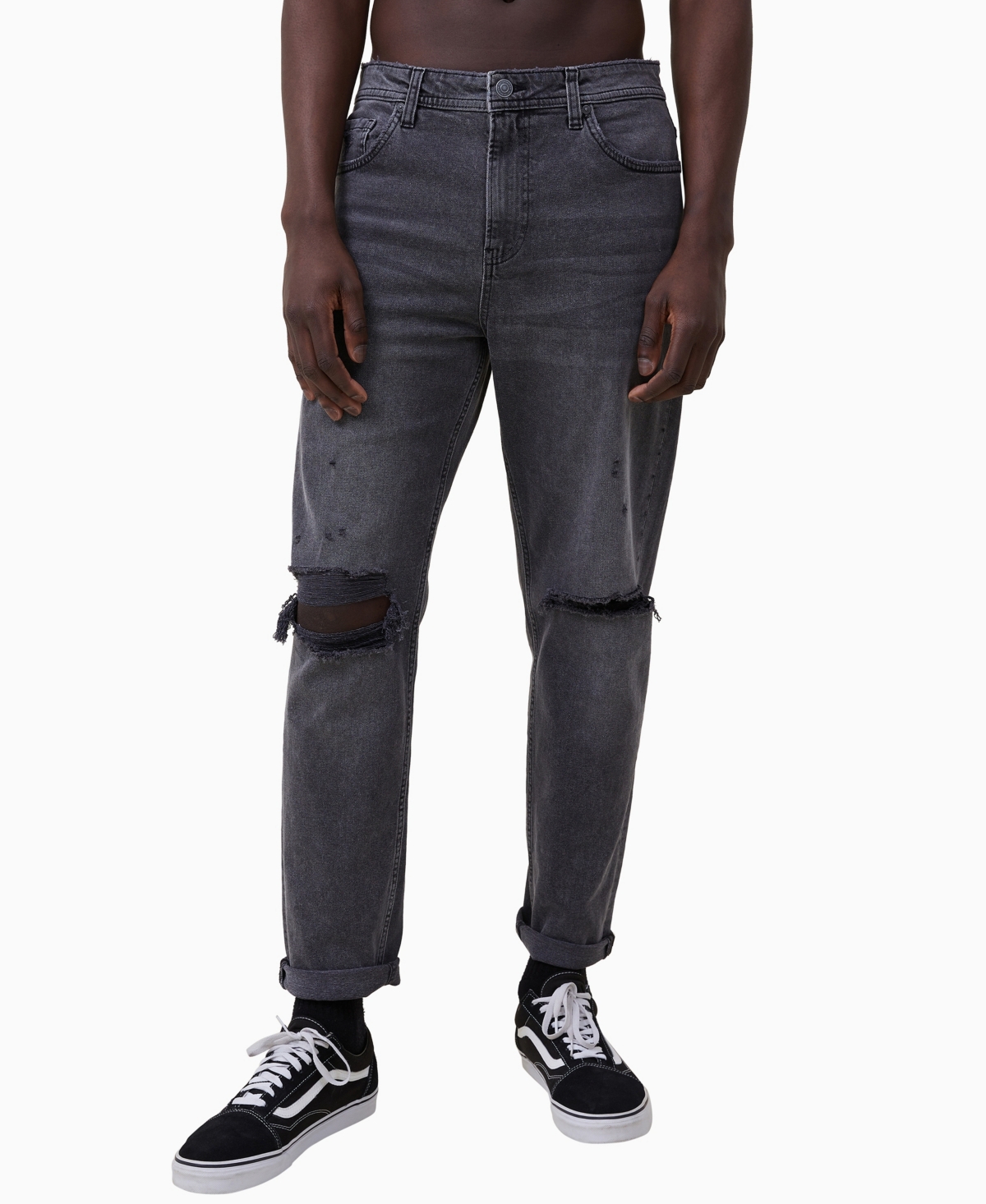 COTTON ON MEN'S RELAXED TAPERED JEANS