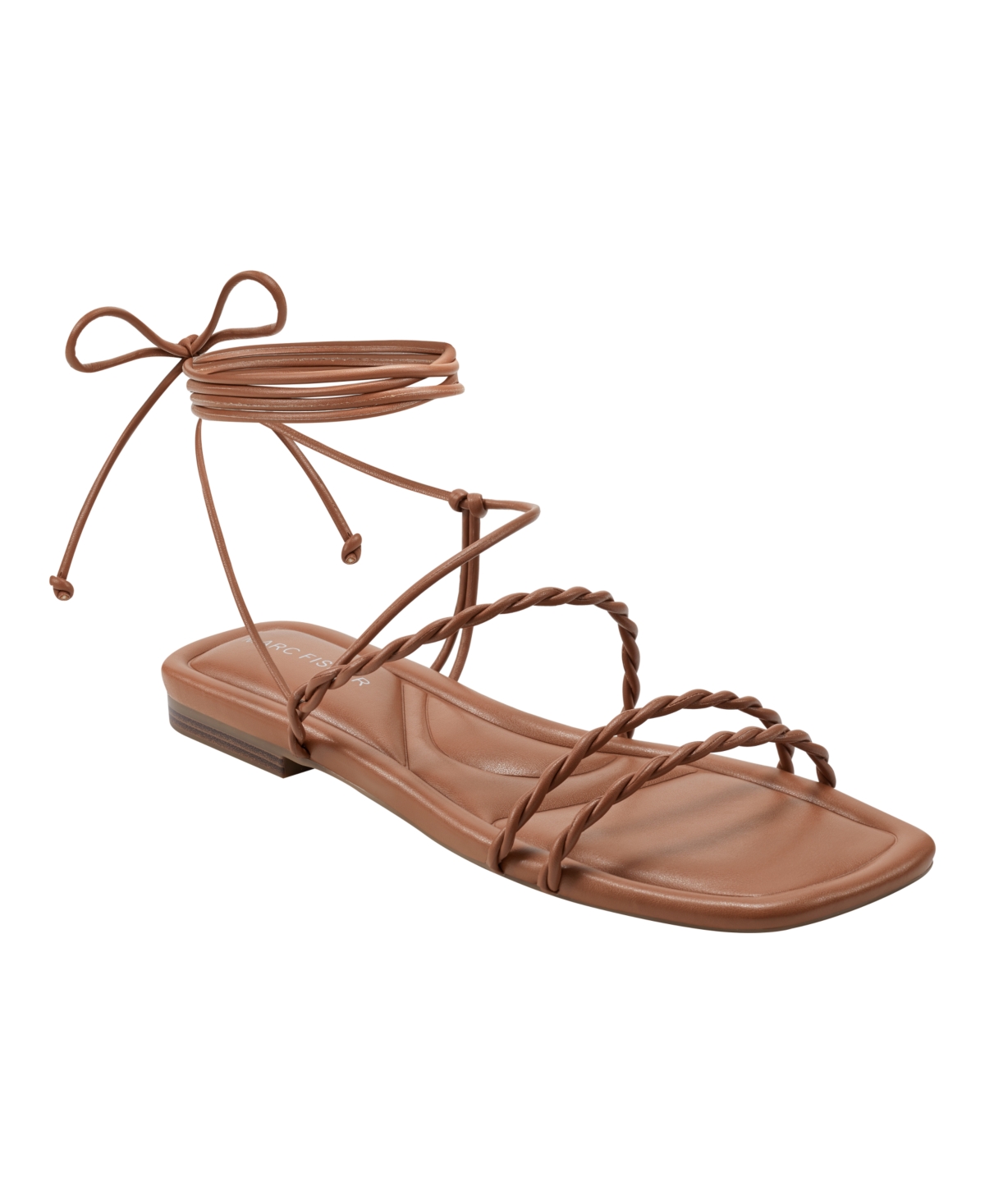 MARC FISHER WOMEN'S LAKITA STRAPPY CASUAL FLATS SANDALS