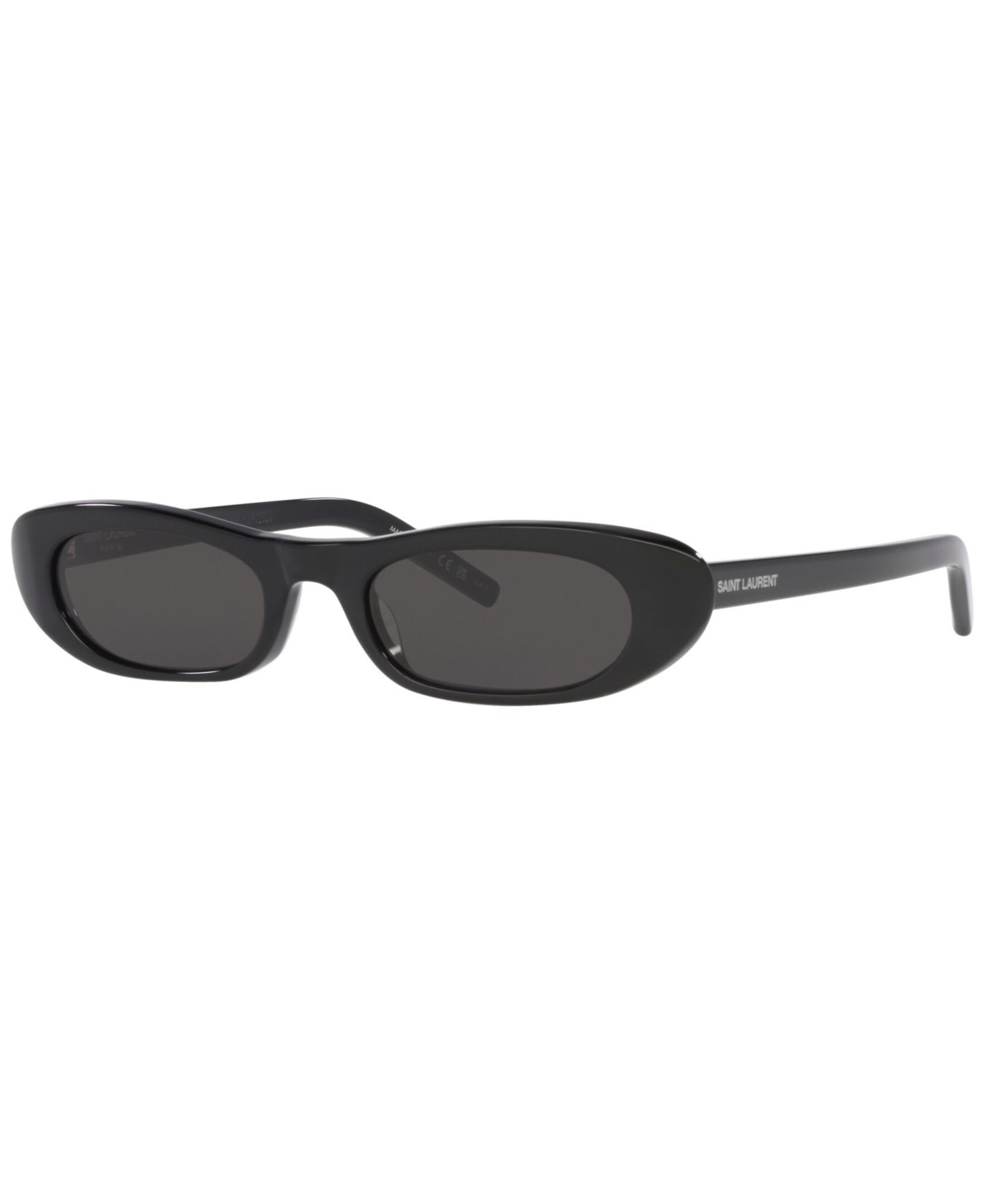 Женские солнцезащитные очки Saint Laurent Sunglasses, SL 557 Shade, цвет: Чёрный — фото 1
