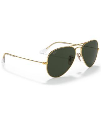 Unisex Aviator Aviation Collection Sunglasses, RB3025 AVIATOR LA 58