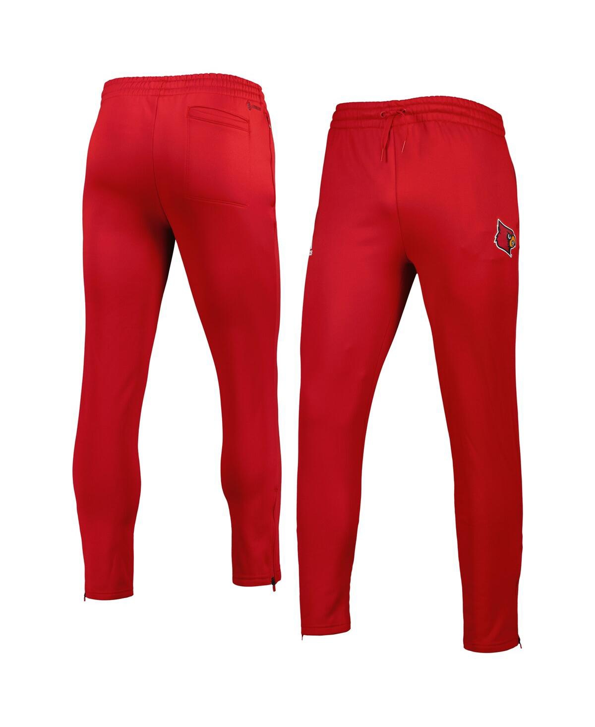 Shop Adidas Originals Men's Adidas Red Louisville Cardinals Aeroready Tapered Pants