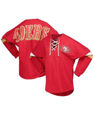 San Francisco 49ers Womens 2 Piece Outfits Long Sleeve Shirts Casual Pants  Sets