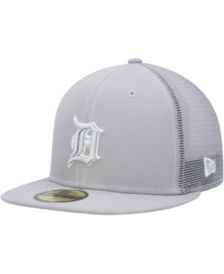 Men's New Era Gray/Red Detroit Tigers Navy Undervisor 59FIFTY Fitted Hat