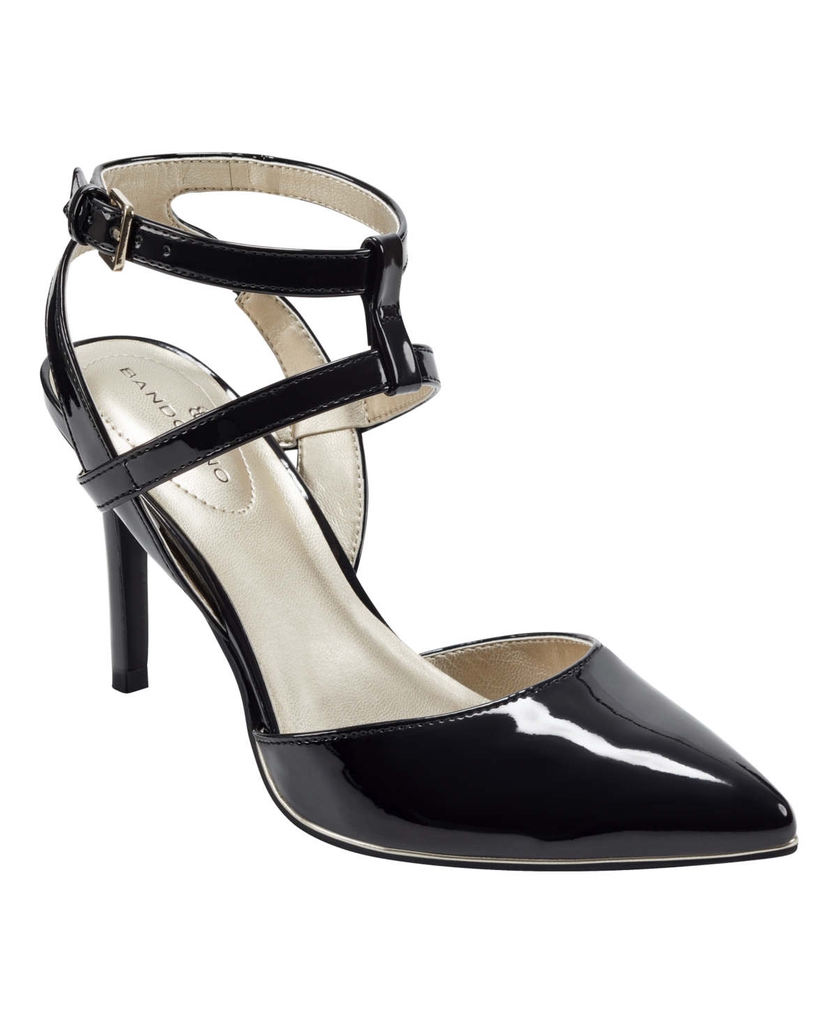 Bandolino Women's Dradella Ankle Strap Pointy Toe Dress Pumps Women's Shoes