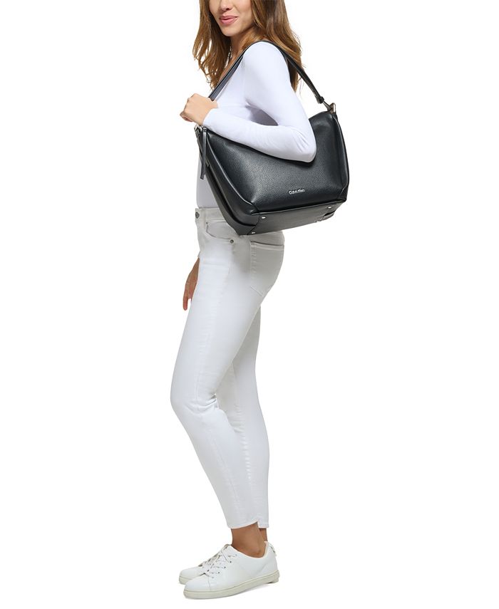 CC 25C Hobo Bag 30cm Pink Grained Calfskin main image 1