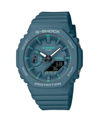 G-Shock Unisex Analog-Digital Teal Resin Watch, 42.9mm