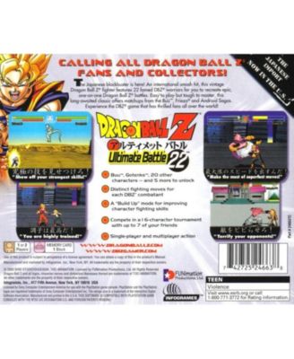 Dragon Ball Z: Ultimate Battle 22 US Ver - PlayStation