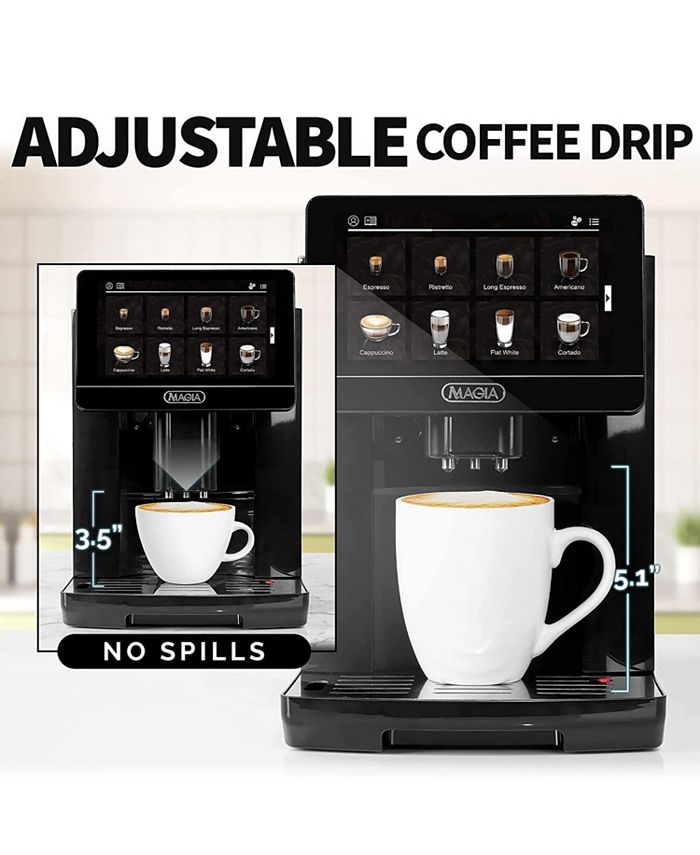 Zulay Kitchen Magia Super Automatic Coffee Espresso Machine With