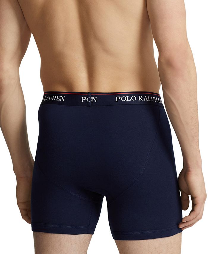 Polo Ralph Lauren Men's 5Pack Classic Cotton Boxer Briefs Macy's