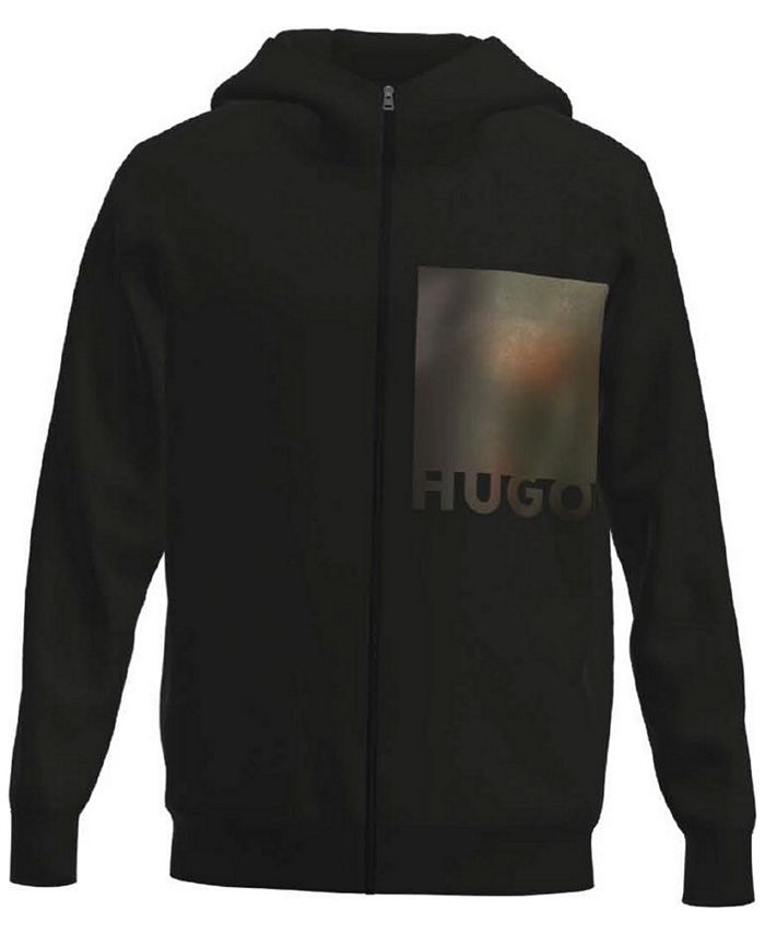 Hugo boss reverse logo hoodie hotsell