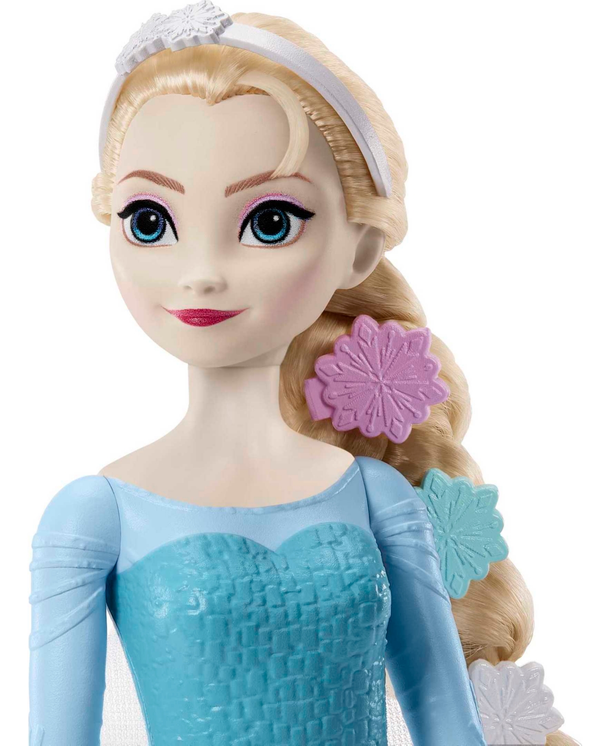 Shop Disney Princess Frozen Getting Ready Elsa Fashion Doll In Multi-color