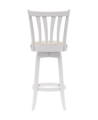 43.5" Wood Savana Furniture Bar Height Swivel Stool
